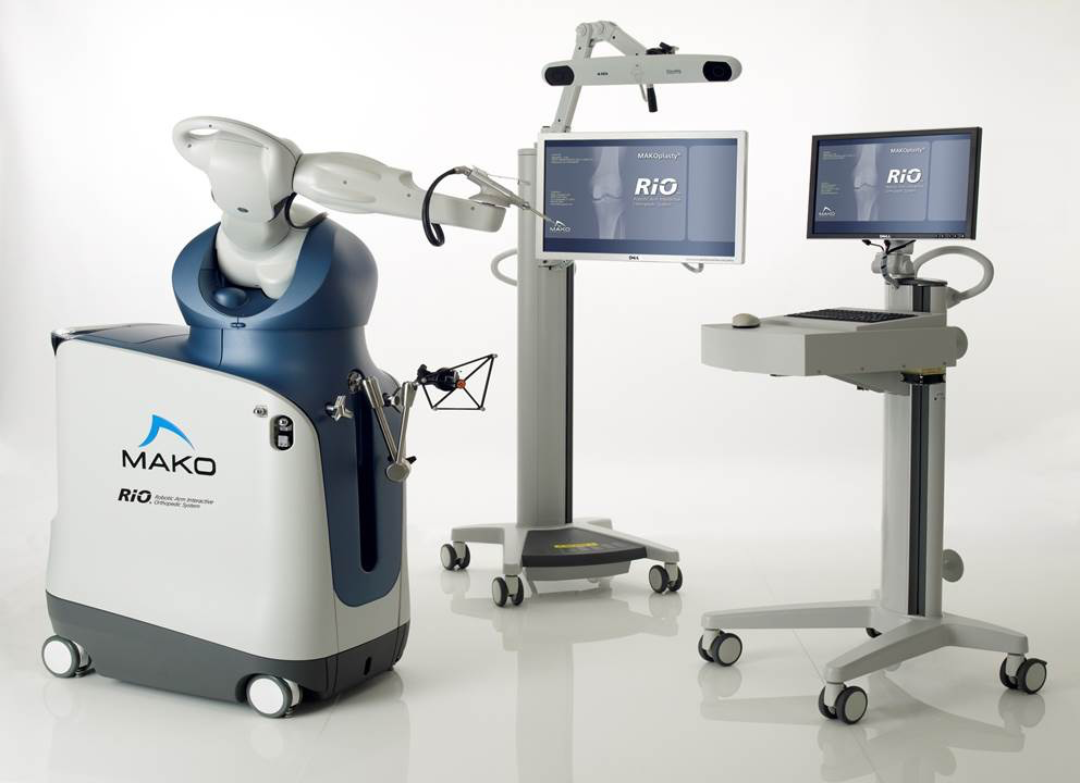 Stryker Mako RIO robotic-arm interactive orthopaedic system