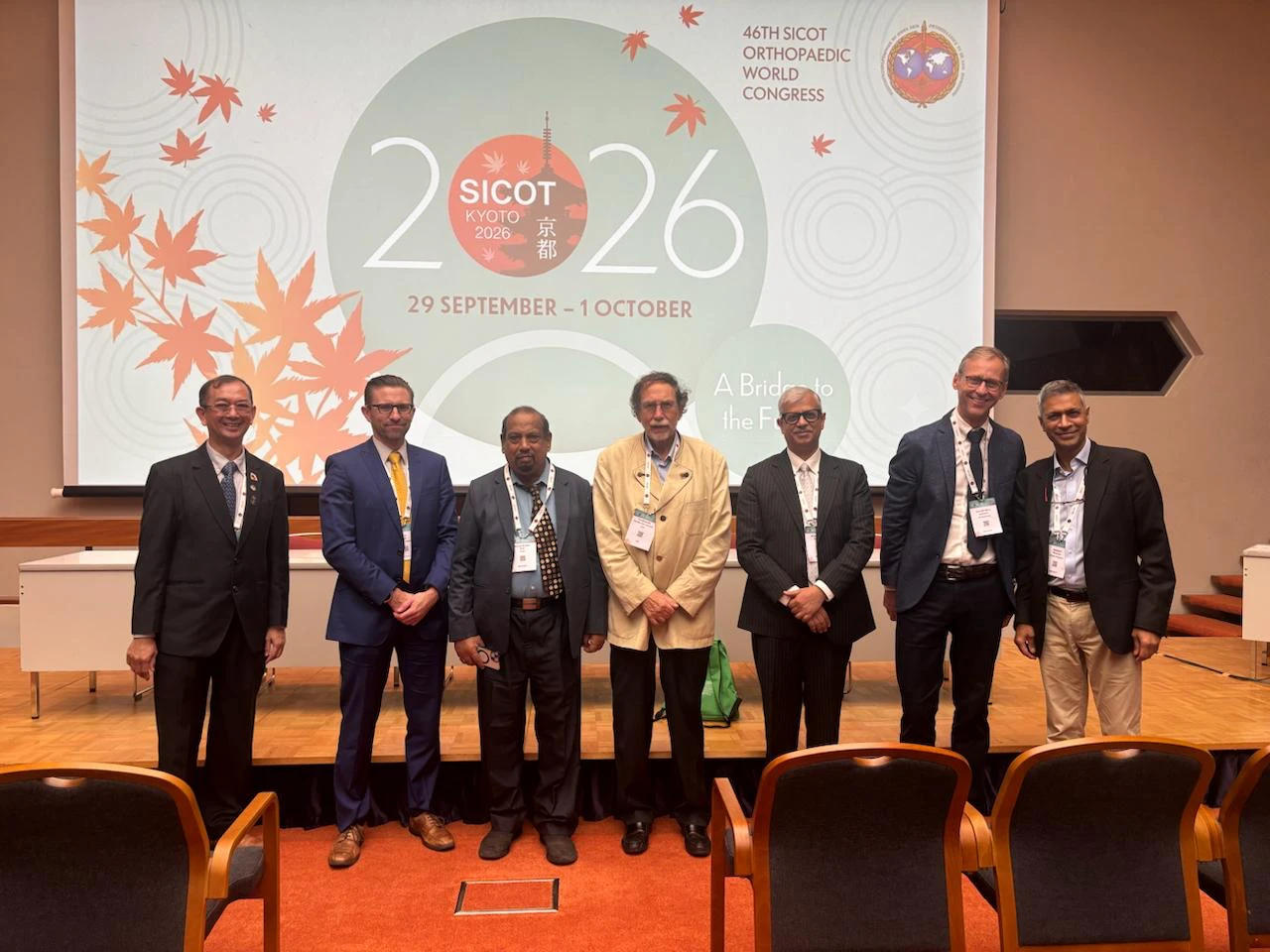 SICOT 2026, Kyoto: Academic Sessions on Infection in Orthopaedics