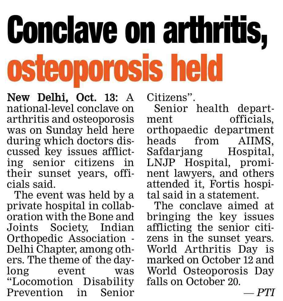 Osteoporosis Conclave